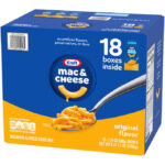 Kraft Macaroni & Cheese Dinner, 7.25 oz, 18 ct