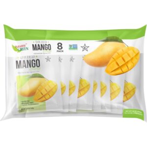 Paradise Green Premium Dried Mango Slices, 3.5 oz, 8 ct