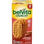 belVita Breakfast Biscuits, Cinnamon Brown Sugar, 1.76 oz, 30 ct