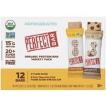 Perfect Bar Organic Protein Bar, Variety Pack, 12 ct