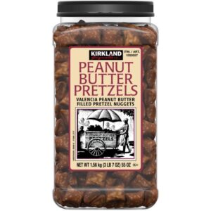 Kirkland Signature Peanut Butter Filled Pretzel Nuggets, 55 oz