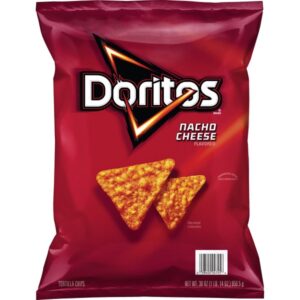 Doritos Tortilla Chips, Nacho Cheese, 30 oz