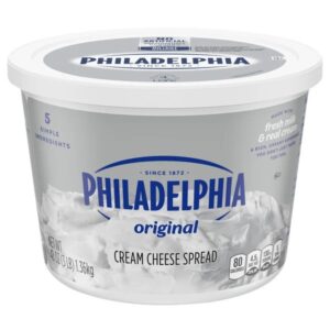 PHILADELPHIA Cream Cheese Spread, Original, 48 oz