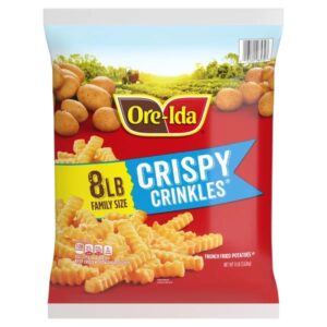 Ore-Ida Crispy Crinkles French Fries, 8 lbs