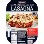Kirkland Signature Italian Sausage and Beef Lasagna, 3 lbs, 2 ct