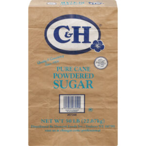 C&H Pure Cane Sugar, Confectioners Powdered, 50 lbs