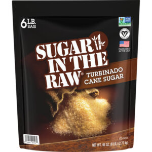 Sugar in the Raw Turbinado Cane Sugar, 6 lbs