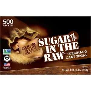 Sugar in the Raw Turbinado Cane Sugar Packets, 500 ct