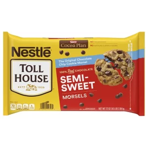 Nestle Toll House Semi-Sweet Chocolate Chip Morsels, 4 lb 8 oz