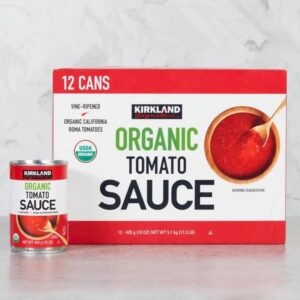 Kirkland Signature Organic Tomato Sauce, 15 oz, 12 ct