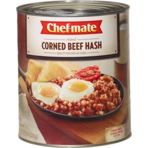 Chef-mate Original Corned Beef Hash, #10 can, 6 lbs 11 oz
