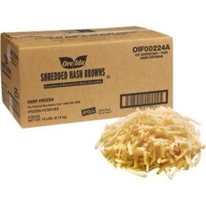 Ore-Ida Hash Browns, Shredded, 3 lbs, 6 ct