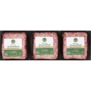 Halal Ground Beef, 80% Lean 20% Fat, 3 lbs