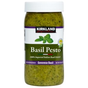 Kirkland Signature Imported Basil Pesto, 22 oz