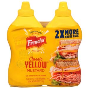 French's Classic Yellow Mustard, 30 oz, 2 cthi
