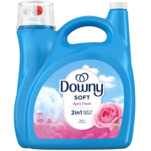 Downy Soft 2 in 1 Liquid Fabric Softener, HE Compatible, April Fresh, 150 fl oz