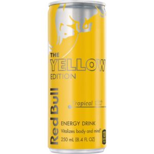 Red Bull Yellow Edition Energy Drink, Tropical, 8.4 fl oz, 24 ct