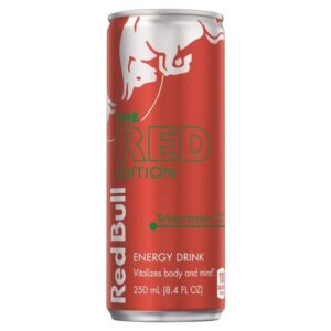 Red Bull Red Edition Energy Drink, Watermelon, 8.4 fl oz, 24 ct