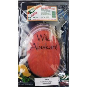 Alaska Sausage Co. Sockeye Lachs, 8 oz, 2 ct