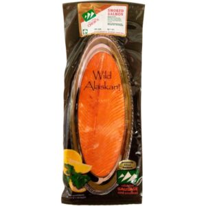 Alaska Sausage Co. Kippered Silver Salmon, 2 lb avg wt