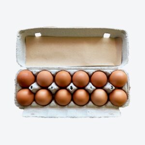 Alaska Grown Free-Range Chicken Eggs 1 Doz