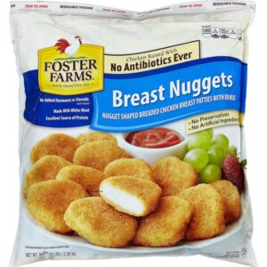 Foster Farms, Panko Breaded Chicken Nuggets, 5 lbs