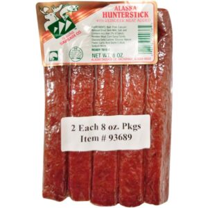 Alaska Sausage Company Alaska Hunterstick, 8 oz, 2 ct