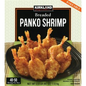 Kirkland Signature Breaded Panko Shrimp 2.5 lbs